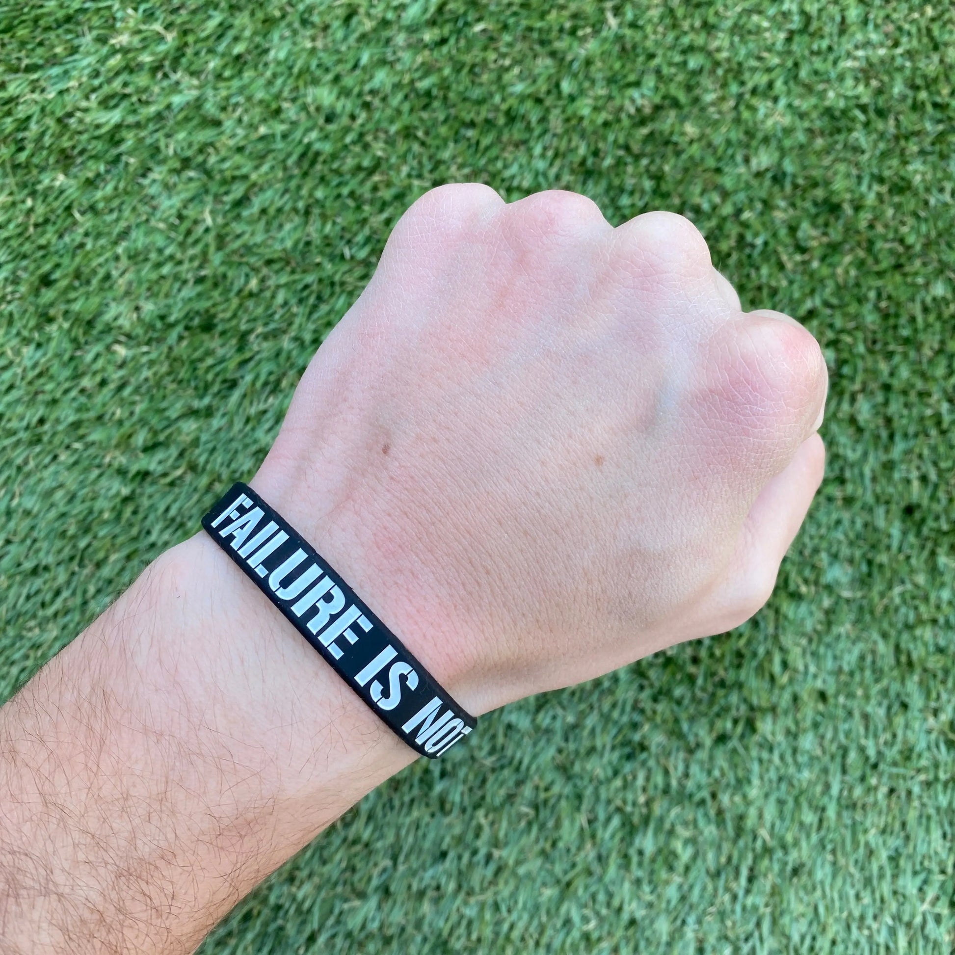 FAILURE IS NOT AN OPTION Wristband Elite Athletic Gear