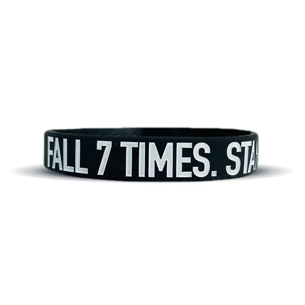 FALL 7 TIMES. STAND UP 8. Wristband Elite Athletic Gear