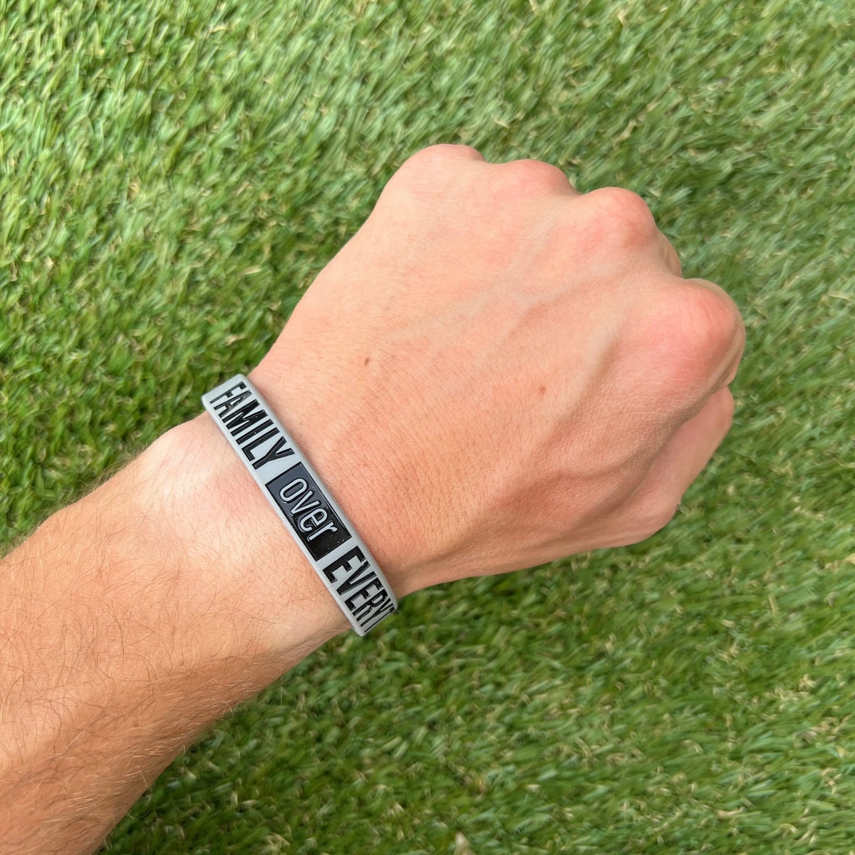 FAMILY OVER EVERYTHING Wristband Elite Athletic Gear