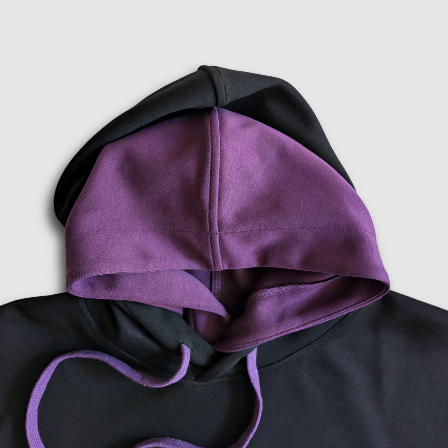 Cloud 9 Tech Hoodie - Black/Purple