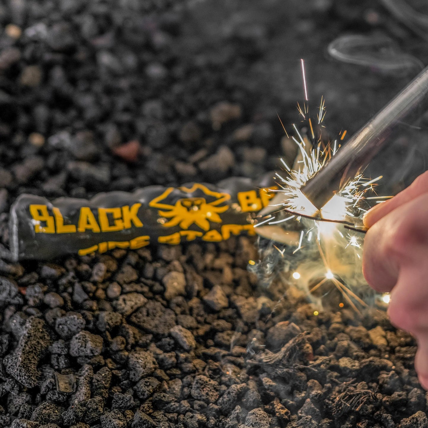 Black Beards Ferro Rod Fire Starter Black Beard Fire Starters