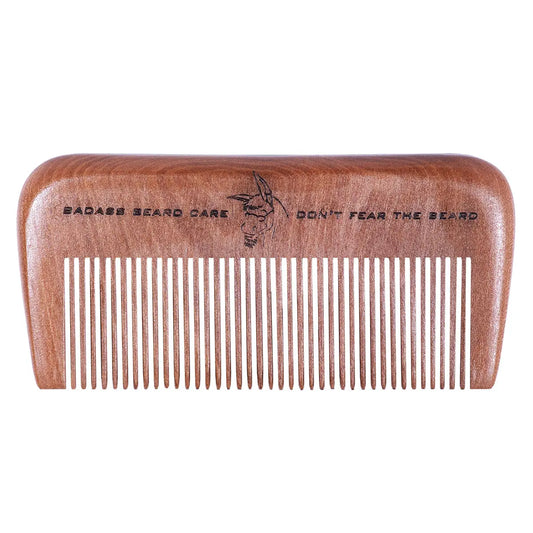 Badass Wood Beard Comb Badass Beard Care