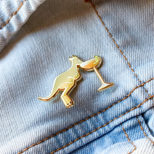 Kangaroo x Sidecar Pin