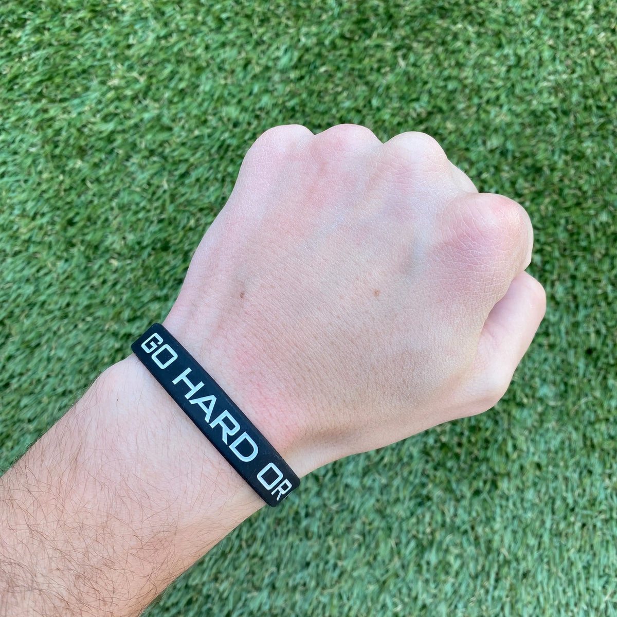 GO HARD OR GO HOME Wristband Elite Athletic Gear