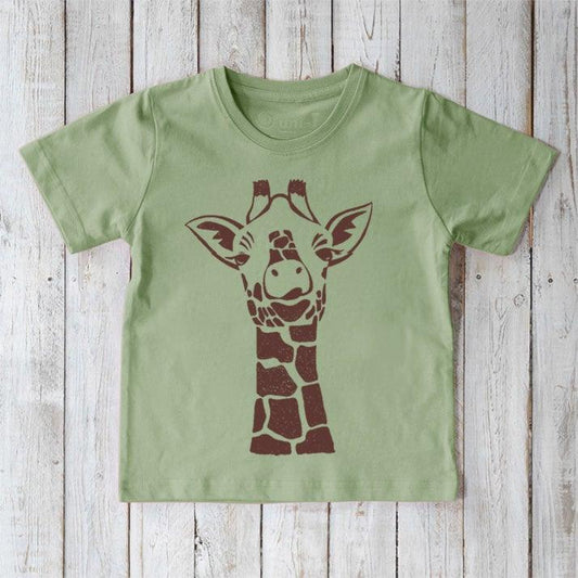 "Giraffe" Animal Lover T-Shirt for Kids
