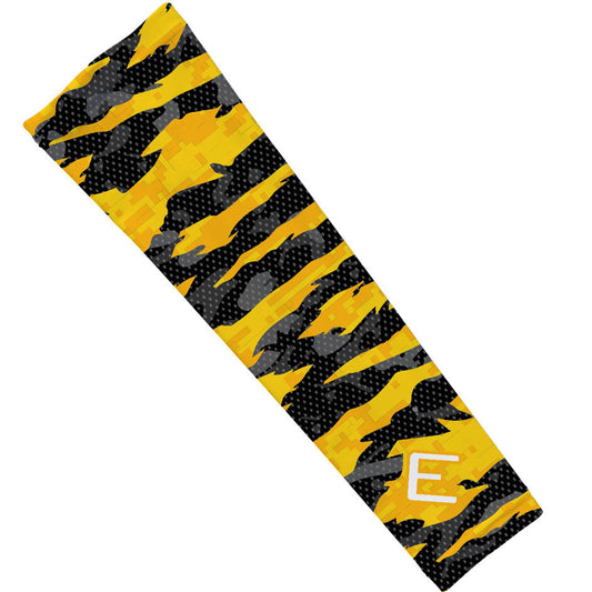Gold Fierce Arm Sleeve Elite Athletic Gear