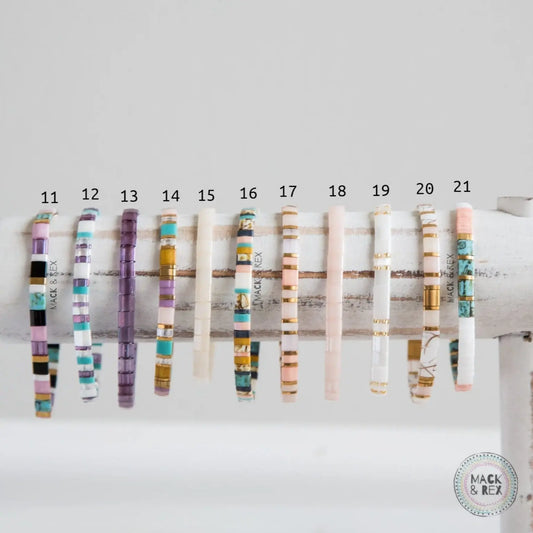 HAPPY PASTELS - Tila Bead Bracelets Mack & Rex