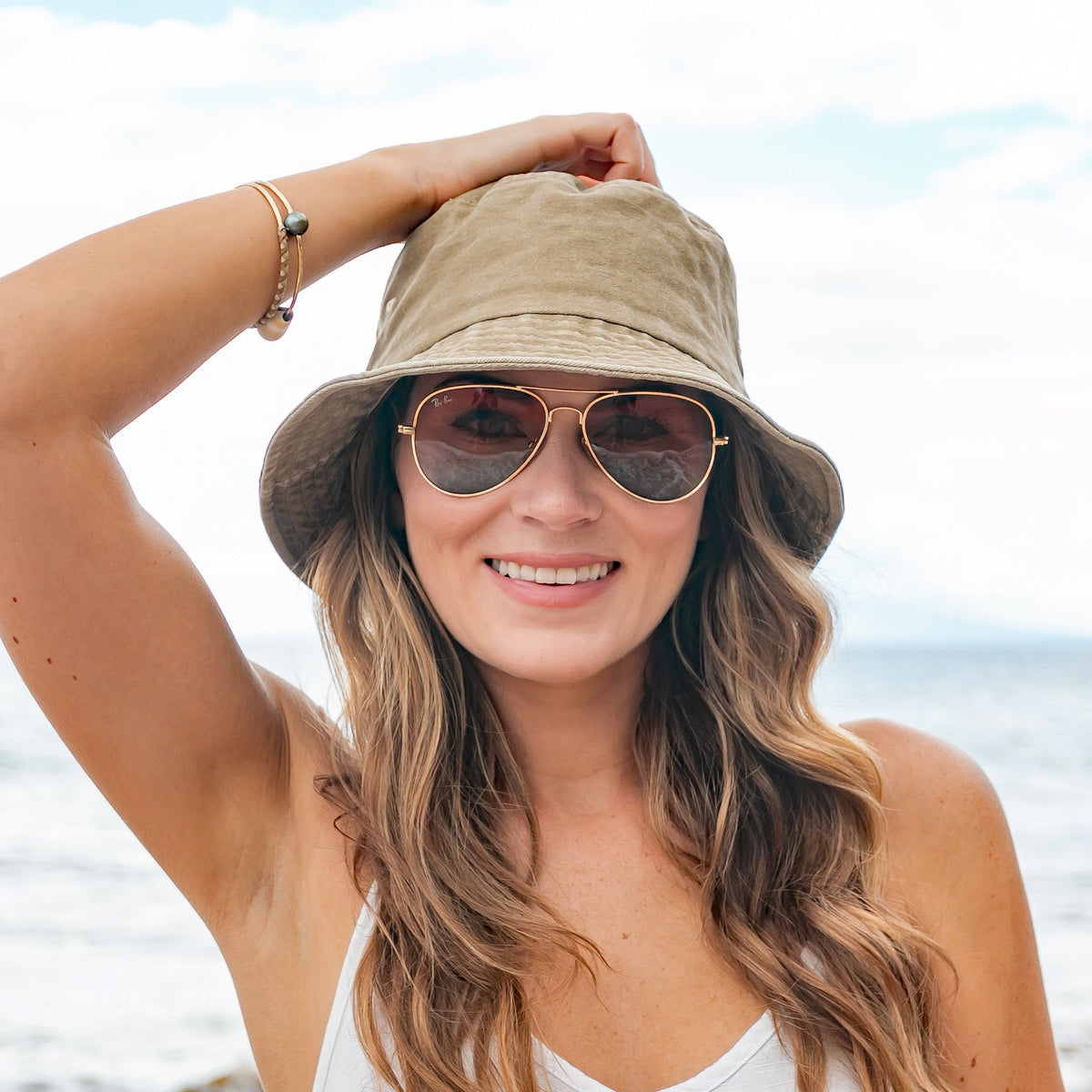 Distressed Bucket Hats