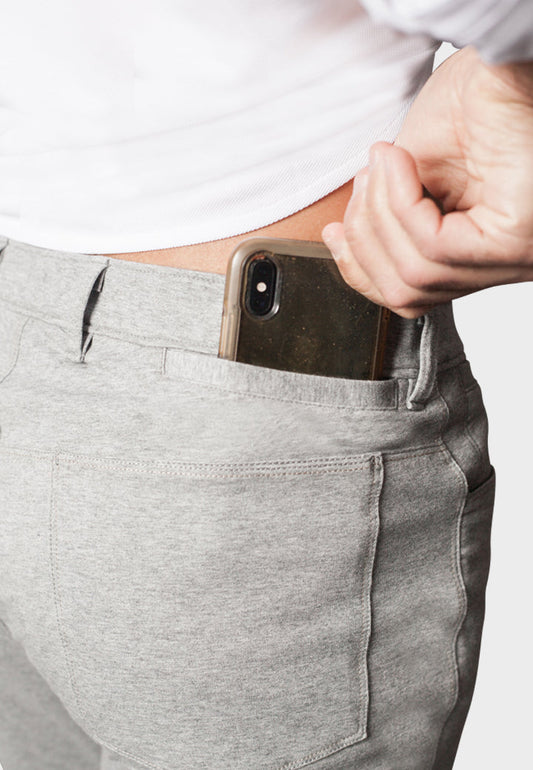 High-Five Tech Pants - Heather Grey