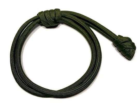 Warrior Double Rope Bracelet in Olive Engineered
