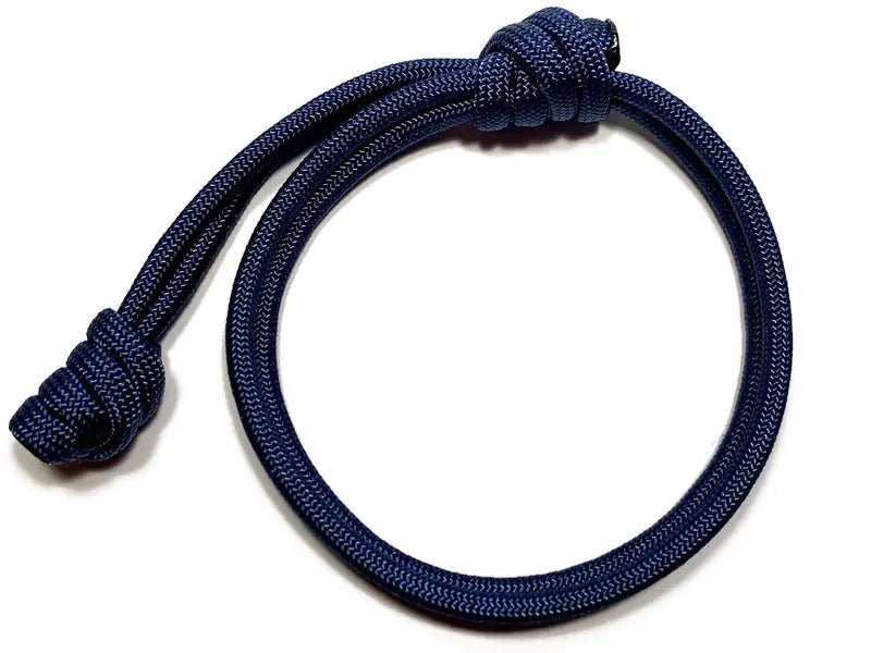 Navy Double Rope Bracelet Engineered