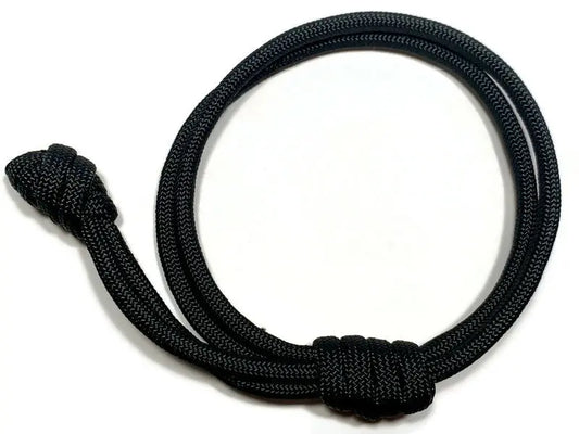 Jet Black Double Rope Bracelet Engineered