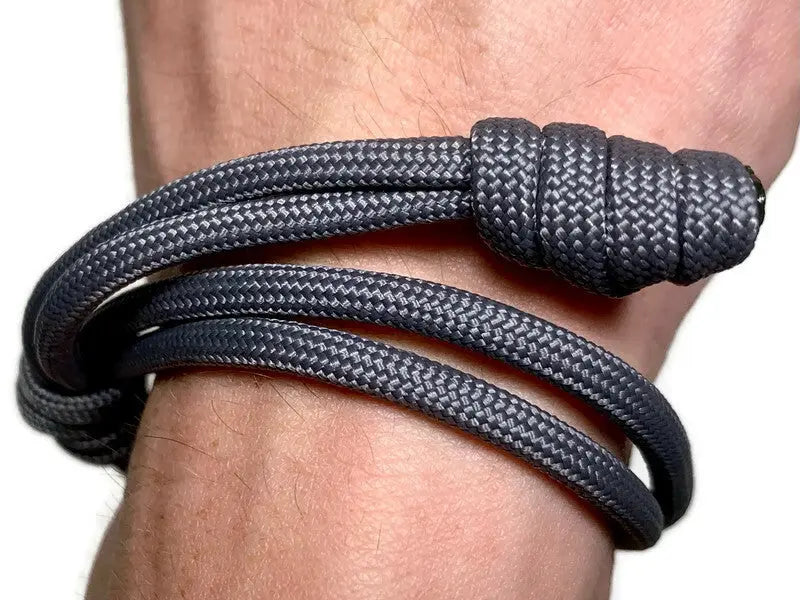 Slate Double Rope Bracelet Engineered
