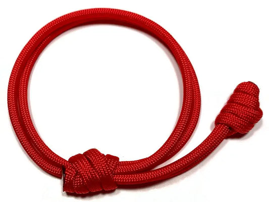 Lucky Red Double Rope Bracelet Engineered