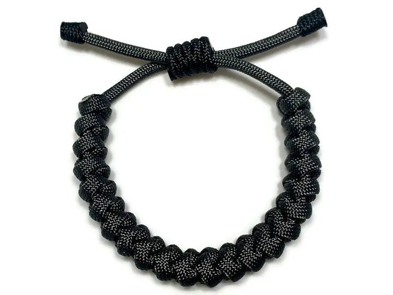 Engineered Gray Atom Rope Bracelet Engineered