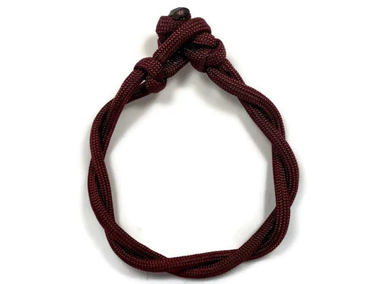 Maroon Twist Bracelet Engineered
