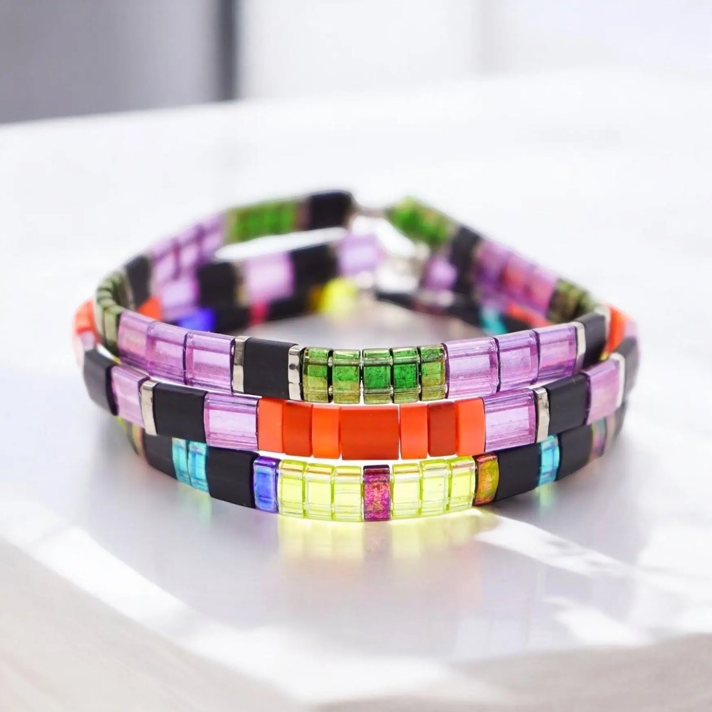 HOCUS POCUS - Tila Bead Bracelets Stack Mack & Rex