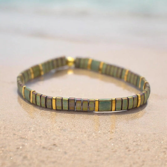 GRASSLANDS - Tila Bead Bracelet | Single Mack & Rex