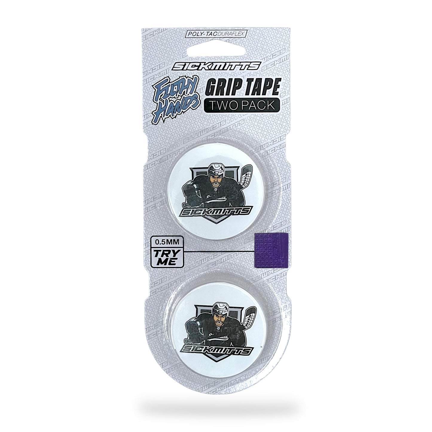 Filthy Hands Grip Tape Storm Purple 2-Pack, 0.5MM