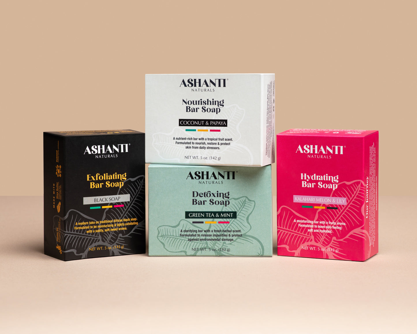 ASHANTI NATURALS Hydrating Kalahari Melon & Lily Soap Bar