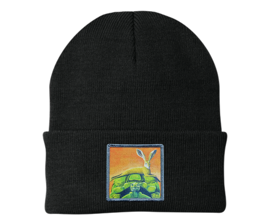 The Tortoise By a Hare Beanie