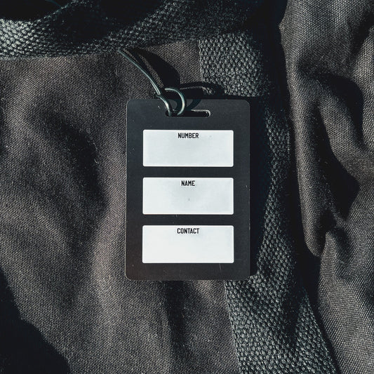Pattern Hockey Bag / Luggage Tag