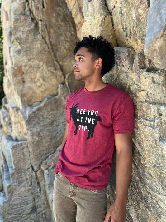 See You At the Top - Premium Graphic Tee Timpanogos Hiking Co.