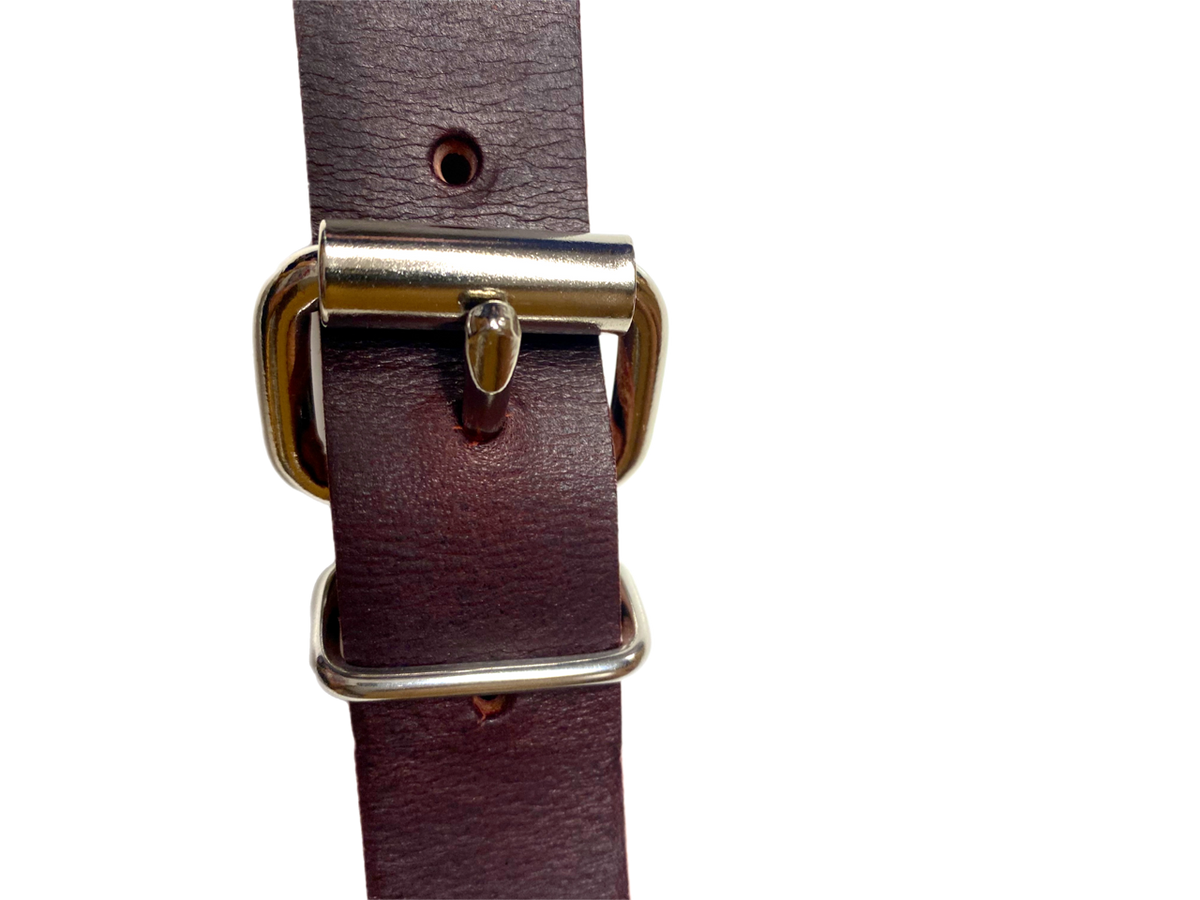 Rodeo Hard Junior Bull Riding Spur Straps | Youth Latigo Leather Made in USA