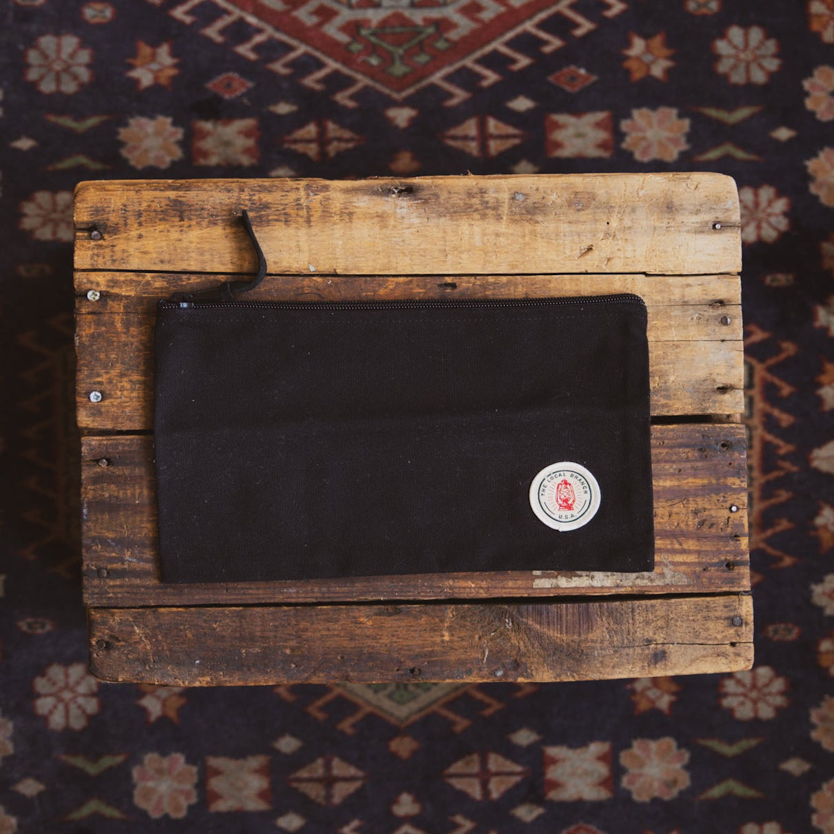 Canvas Zipper Pouch - USA Made