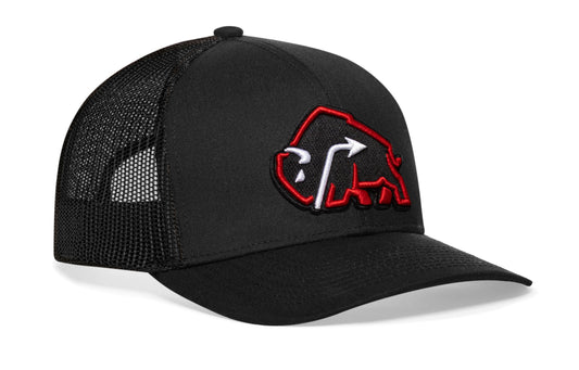 JBR x Haka Red Bison | Black Buffalo Snapback
