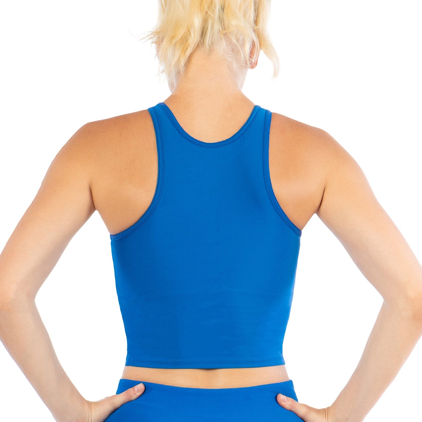 CONTRAST ZIGZAG BRA