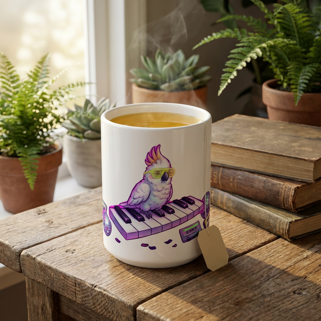 Karaoke Club Cockatoos - Disco Fever - 15oz Mug