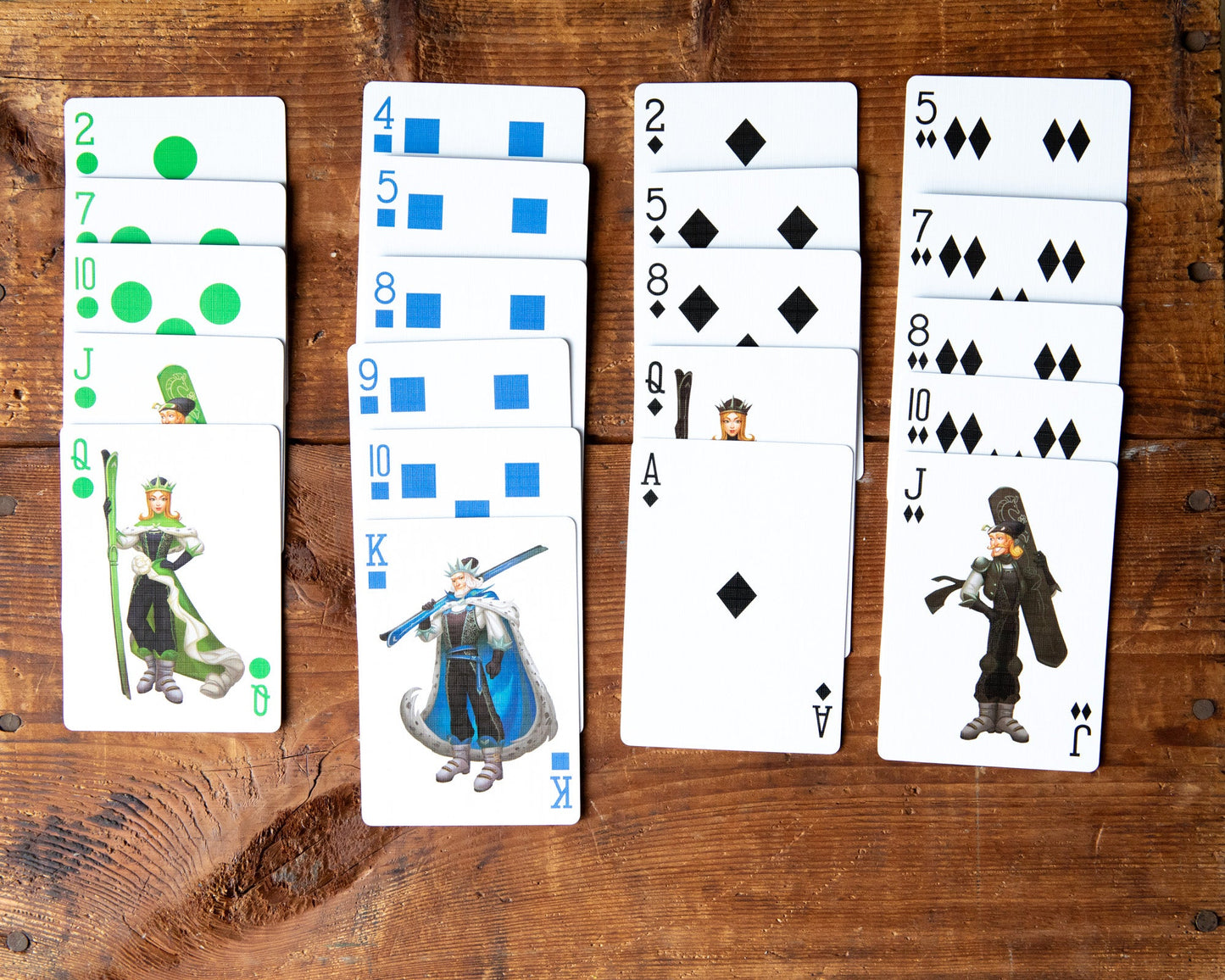Trailmaster Ski Card Game