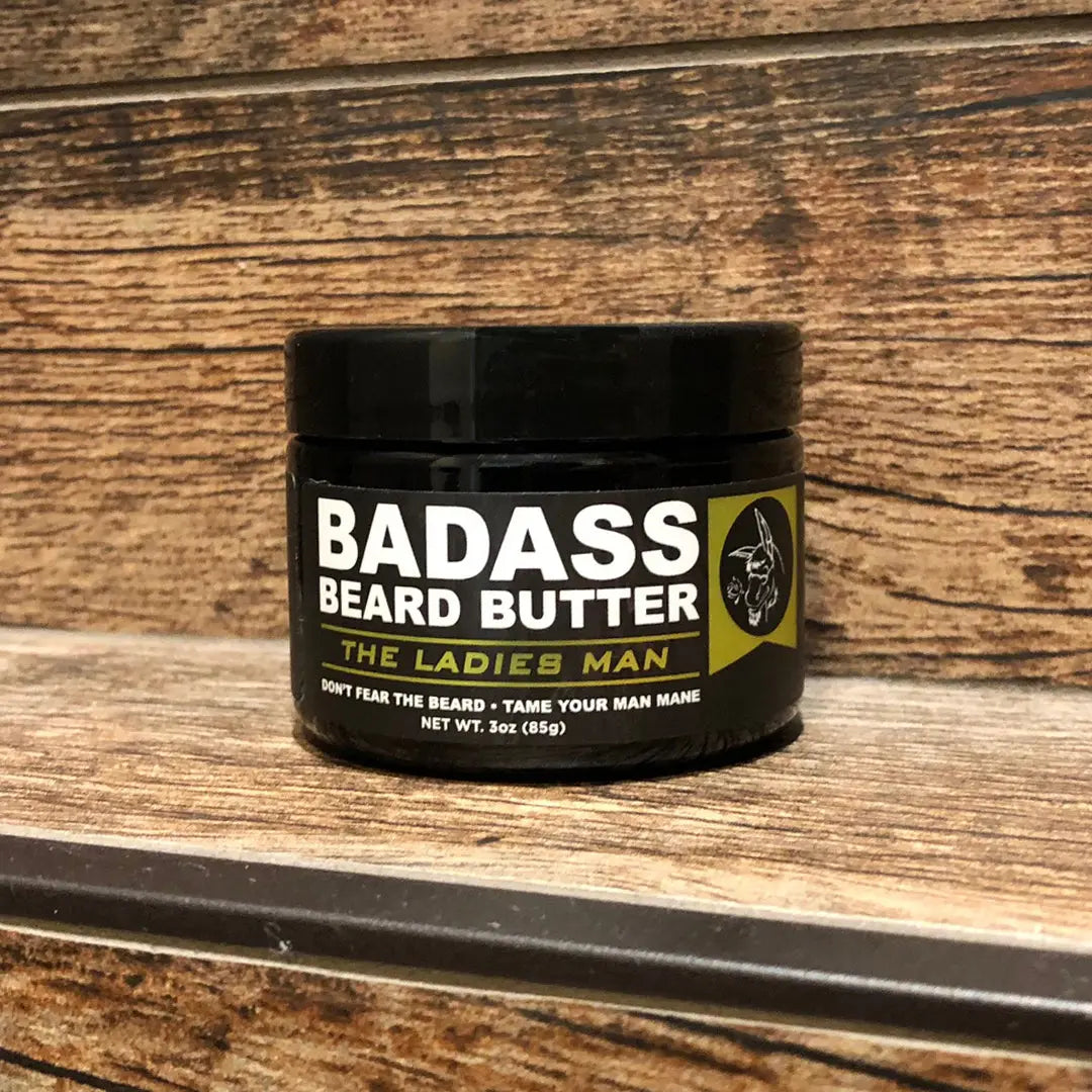 The Ladies Man Beard Butter Badass Beard Care