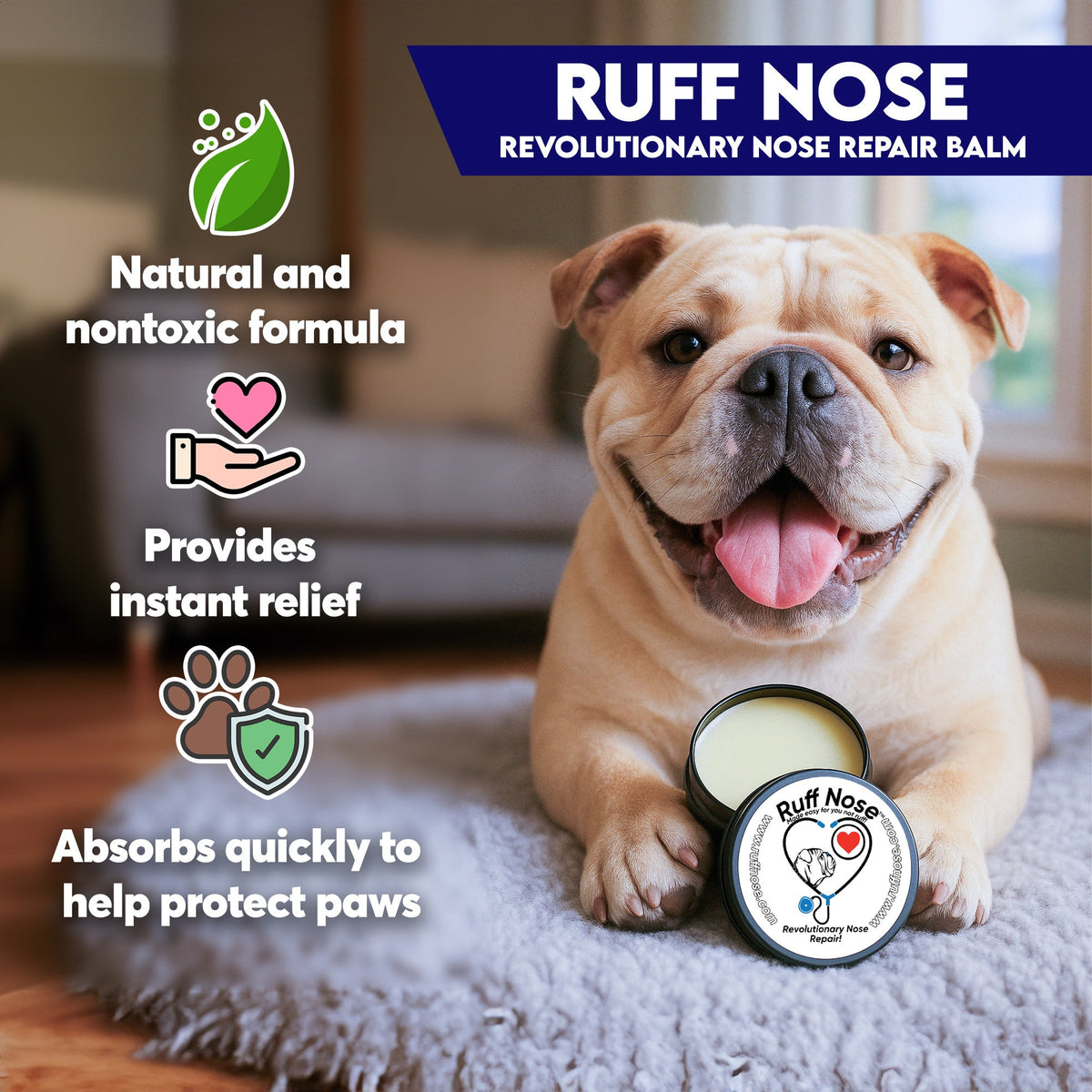 Pet Nose Repair Balm- 4 oz