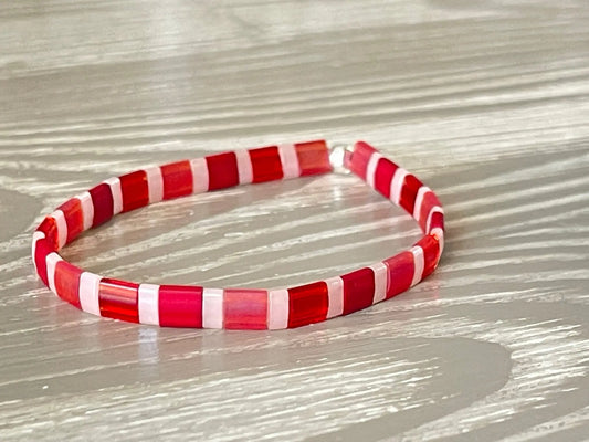 LIPSTICK - Tila Bead Bracelet | Single Mack & Rex