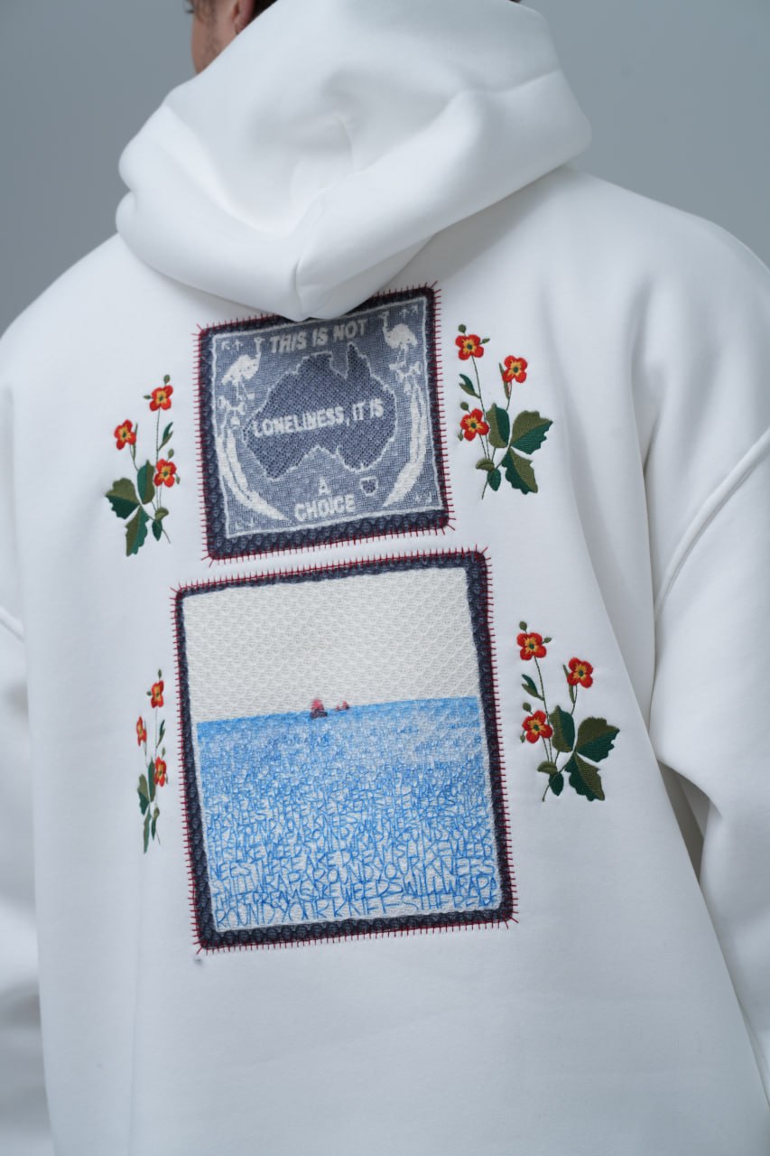 "Loneliness is a Choice" Artisan Hoodie