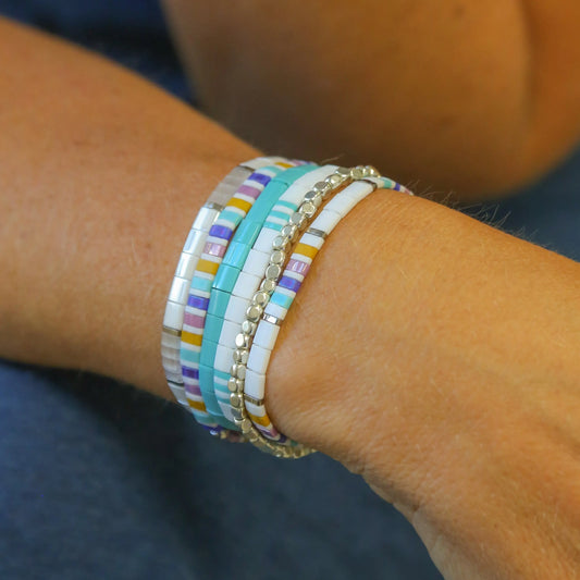 MAUI - 6 Tila Bracelet Stack Mack & Rex