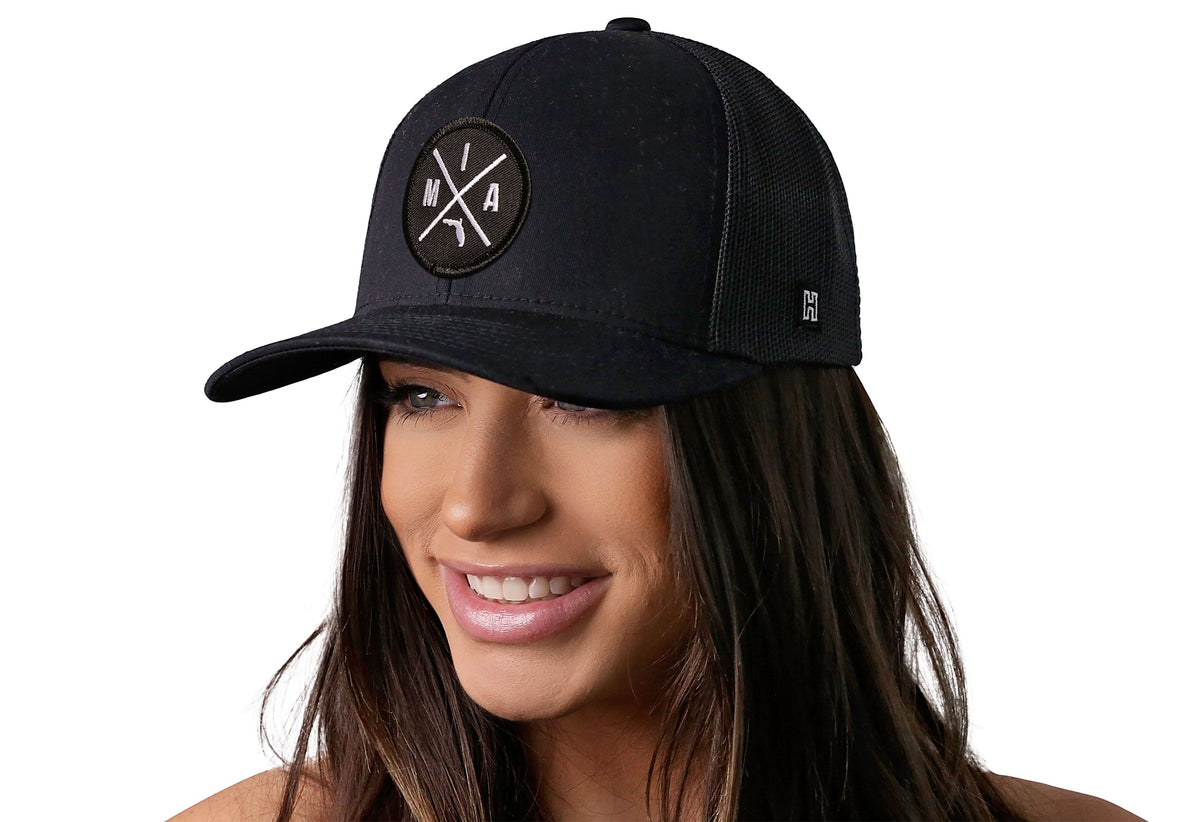 Miami Trucker Hat | Black MIA X Snapback