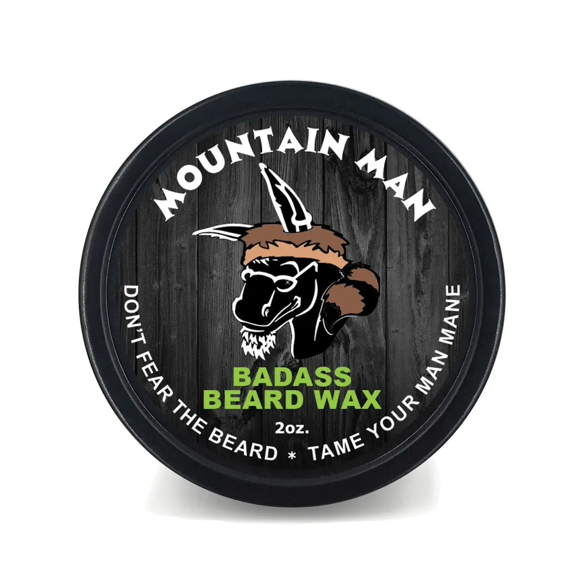 Badass Beard Wax - The Mountain Man Badass Beard Care
