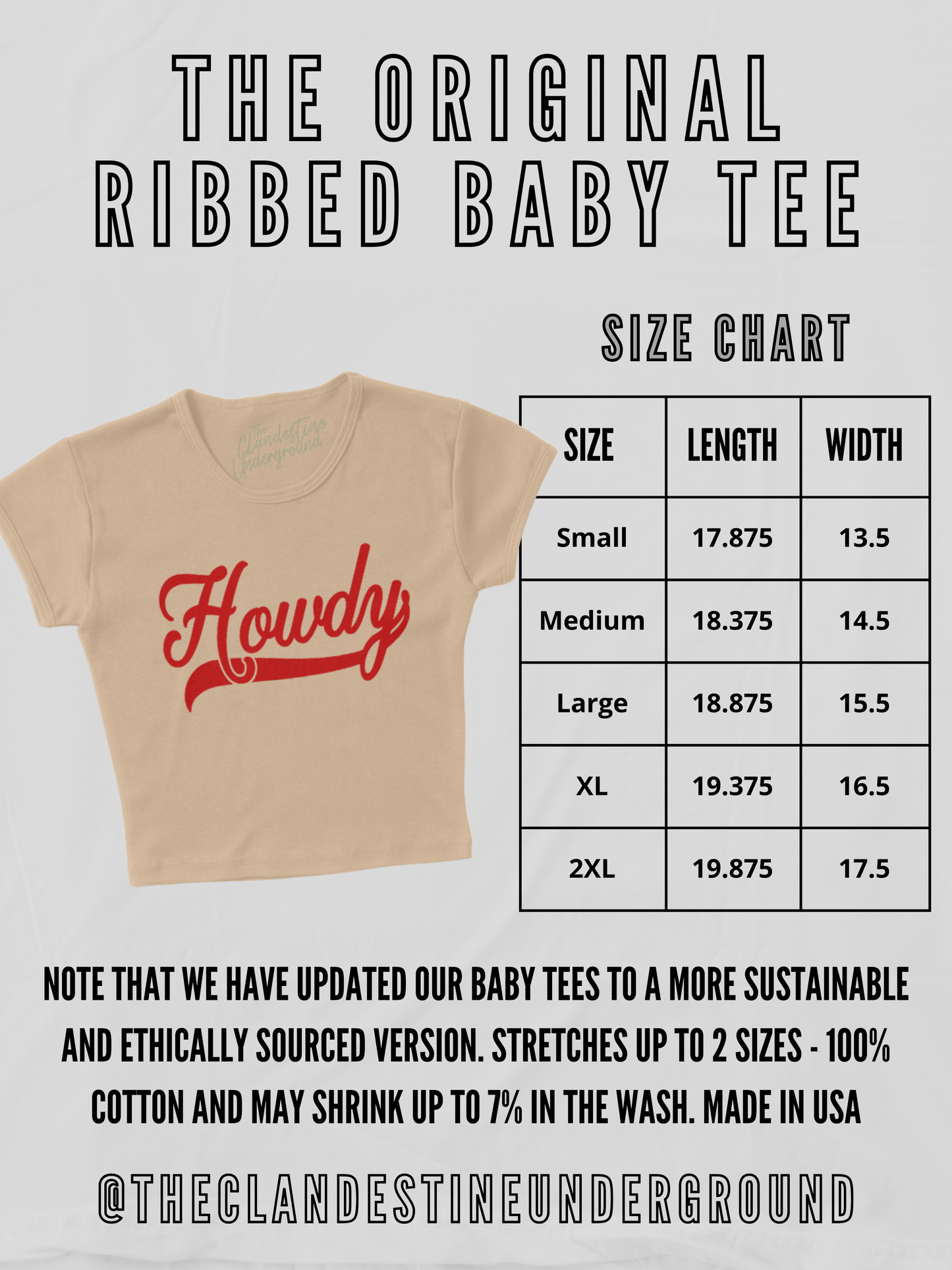Underground Original Design: St. Louis, Vintage Sports Micro-Ribbed Baby Tee