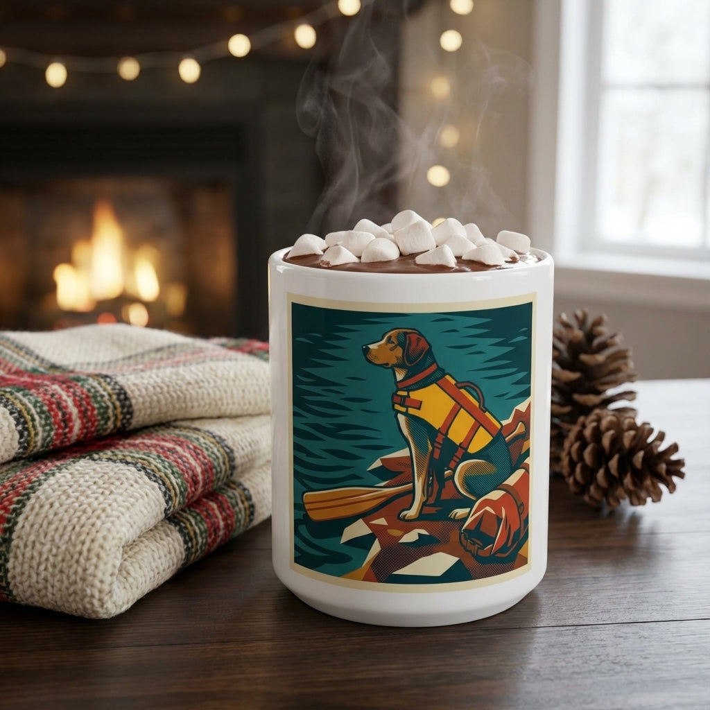 National Park Pups - Lakeside Paddler 15oz Mug