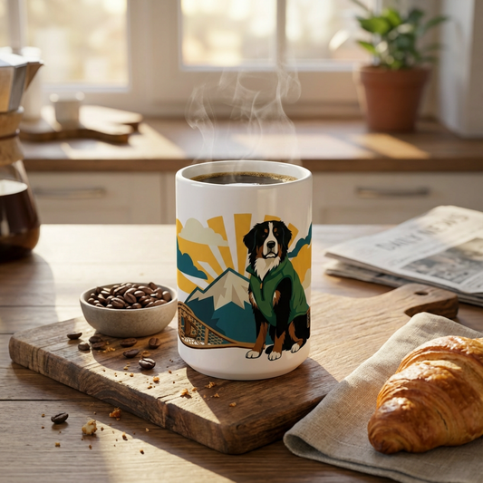 National Park Pups - Summit Bernese 15oz Mug