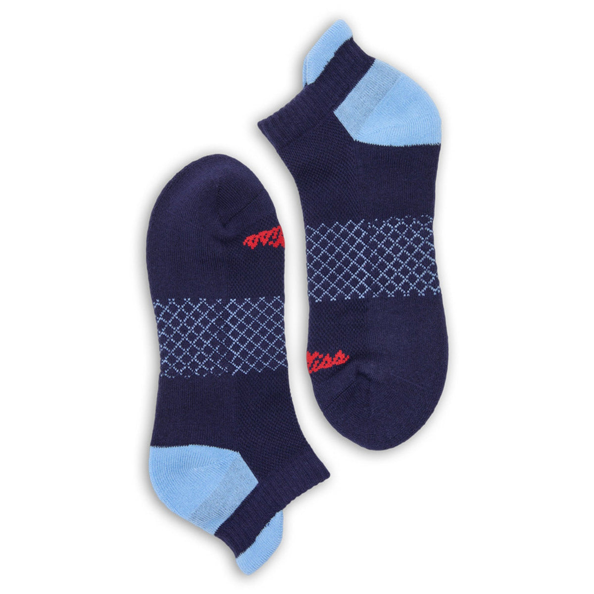 Ole Miss Ankle Socks 2 Pack
