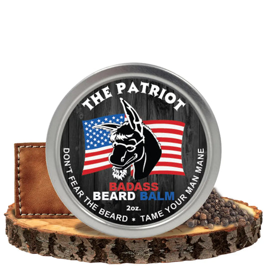 The Patriot Beard Balm Badass Beard Care