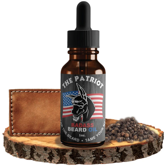 The Patriot Beard Oil Badass Beard Care