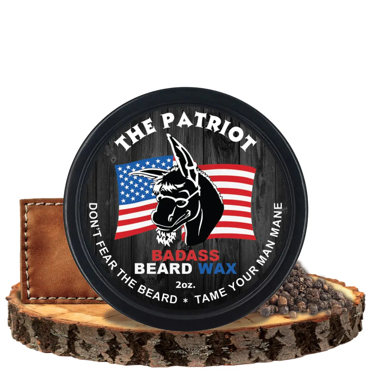 Badass Beard Wax - The Patriot Badass Beard Care
