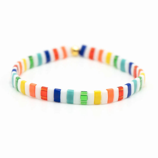 OVER THE RAINBOW - Tila Bead Bracelet | Single Mack & Rex