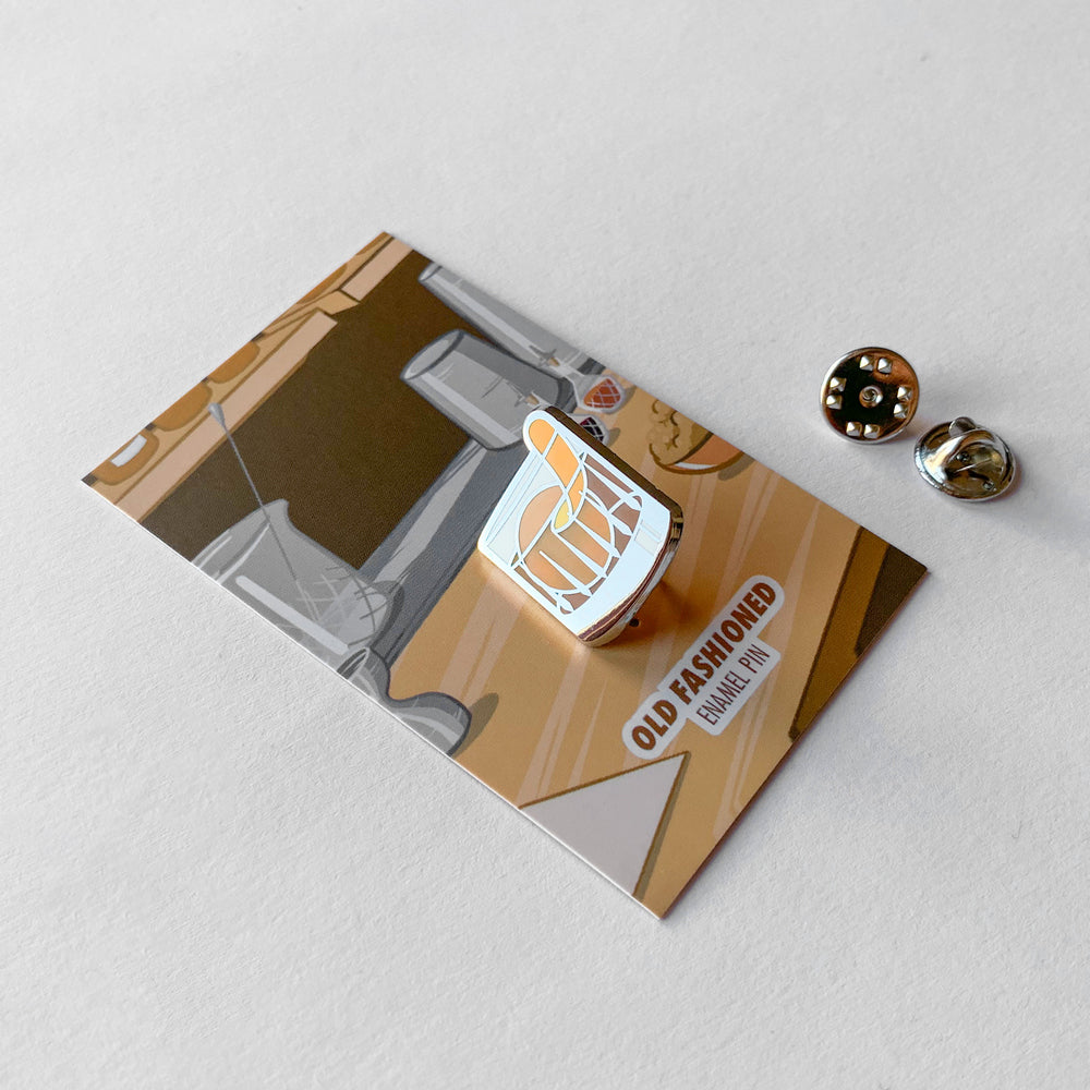 Old Fashioned Cocktail Pin
