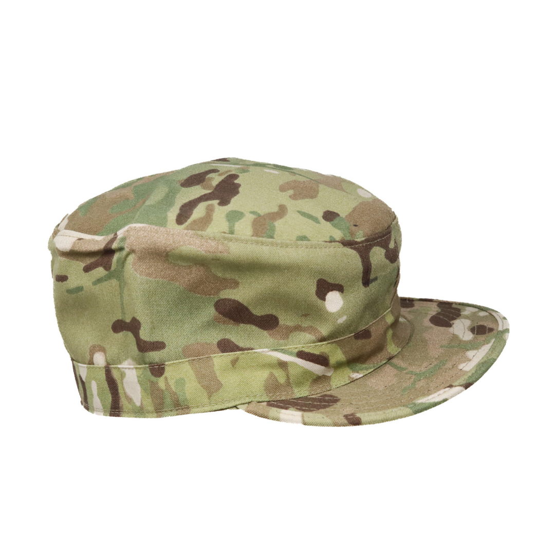 Military Style Combat Cap — Multicam